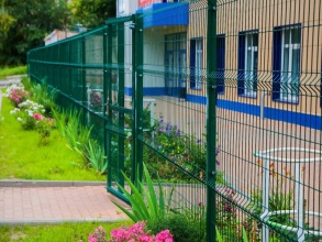 3D заборы для детского сада 80 метров фото в Мишеронском