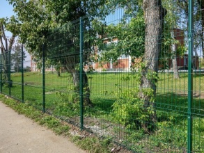 3D заборы для школы 90 метров фото в Мишеронском