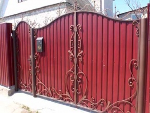 Калитка - пример 1 фото в Мишеронском
